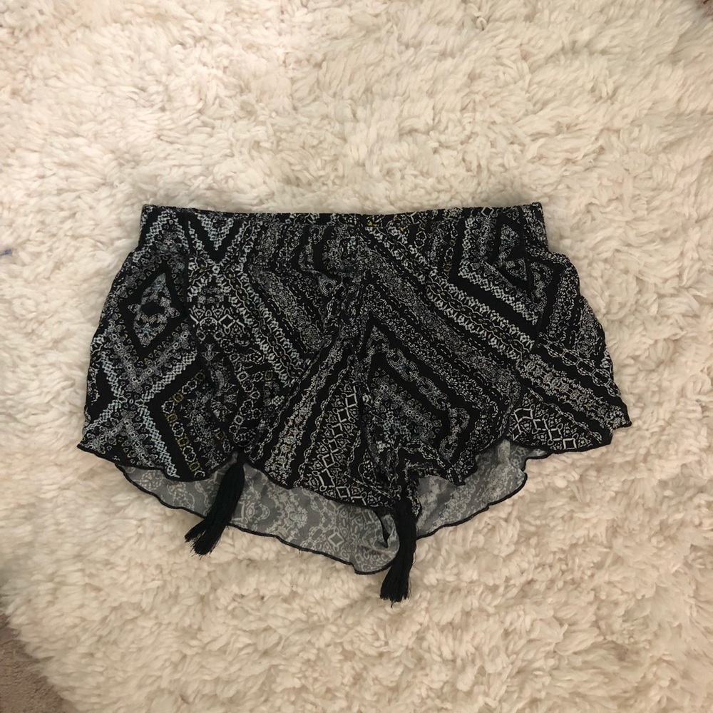 boho flowy shorts